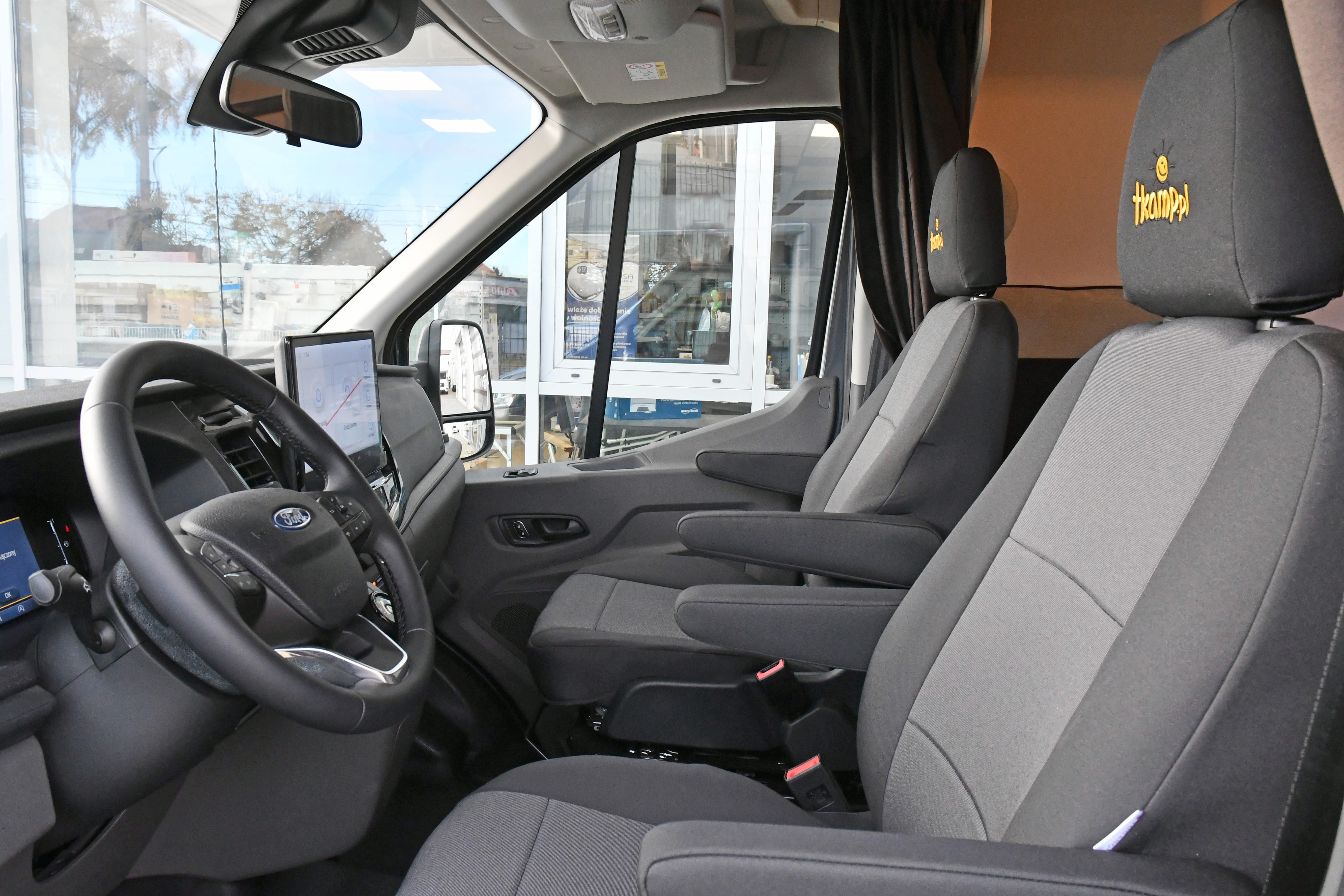 Pokrowce na przednie fotele FORD TRANSIT – tkamp.pl